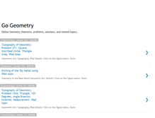 Tablet Screenshot of gogeometry.blogspot.com