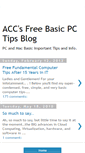 Mobile Screenshot of acccomputertips.blogspot.com