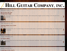 Tablet Screenshot of hillguitar.blogspot.com