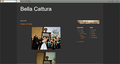 Desktop Screenshot of bellacattura.blogspot.com