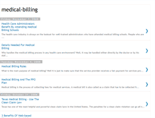 Tablet Screenshot of medical-billing09.blogspot.com