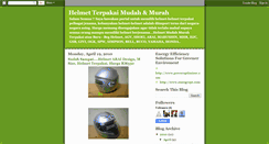 Desktop Screenshot of helmetmudah.blogspot.com