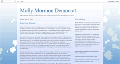 Desktop Screenshot of mollymormondemocrat.blogspot.com