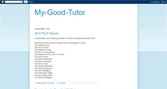 Desktop Screenshot of my-good-tutor.blogspot.com