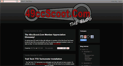 Desktop Screenshot of 49ccscoot.blogspot.com