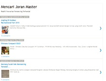 Tablet Screenshot of joranmaster.blogspot.com