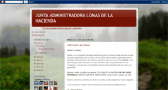 Desktop Screenshot of juntaadministradoralomasdelahacienda.blogspot.com