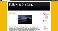 Desktop Screenshot of followinghardaftergod.blogspot.com