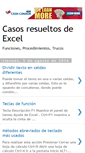 Mobile Screenshot of casosresueltosdeexcel.blogspot.com