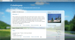 Desktop Screenshot of cubainblogesp.blogspot.com