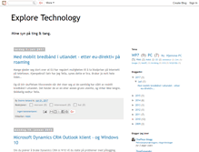 Tablet Screenshot of exploretechnologystuff.blogspot.com