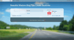 Desktop Screenshot of beautiful-wisdom.blogspot.com