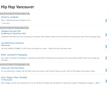 Tablet Screenshot of hiphopvancouver.blogspot.com