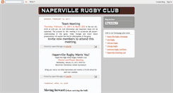 Desktop Screenshot of napervillerugby.blogspot.com