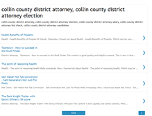 Tablet Screenshot of collincountydistrictattorney.blogspot.com