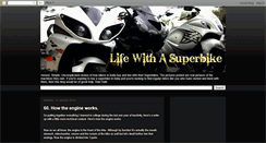 Desktop Screenshot of lifewithasuperbike.blogspot.com