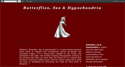 Desktop Screenshot of butterfliessexhypochondria.blogspot.com