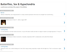 Tablet Screenshot of butterfliessexhypochondria.blogspot.com