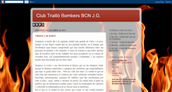 Desktop Screenshot of bombersbcntriatlo.blogspot.com