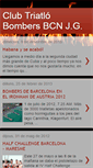 Mobile Screenshot of bombersbcntriatlo.blogspot.com