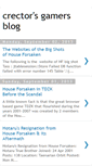 Mobile Screenshot of crectorsgamersblog.blogspot.com