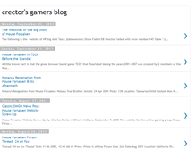 Tablet Screenshot of crectorsgamersblog.blogspot.com