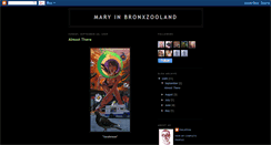 Desktop Screenshot of bronxzooland.blogspot.com