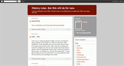 Desktop Screenshot of history-nerd.blogspot.com