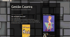 Desktop Screenshot of gestaocaseira.blogspot.com