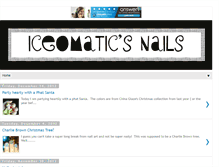 Tablet Screenshot of iceomaticsnails.blogspot.com