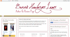 Desktop Screenshot of bonnielamer.blogspot.com