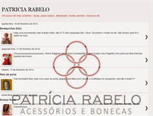 Tablet Screenshot of patriciarabello.blogspot.com