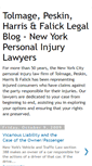 Mobile Screenshot of newyorkpersonalinjurylegalblog.blogspot.com