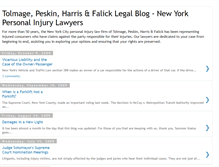 Tablet Screenshot of newyorkpersonalinjurylegalblog.blogspot.com