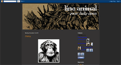 Desktop Screenshot of line-animal.blogspot.com