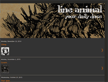 Tablet Screenshot of line-animal.blogspot.com