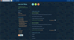 Desktop Screenshot of candofilms.blogspot.com