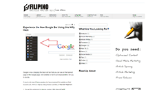 Desktop Screenshot of filipinoarticlewriter.blogspot.com