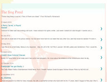 Tablet Screenshot of frogpondish.blogspot.com