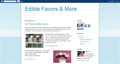 Desktop Screenshot of ediblefavorsmore.blogspot.com