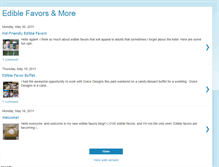 Tablet Screenshot of ediblefavorsmore.blogspot.com