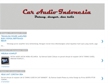 Tablet Screenshot of caraudioindonesia.blogspot.com