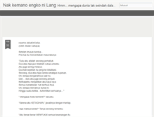Tablet Screenshot of anakilang.blogspot.com