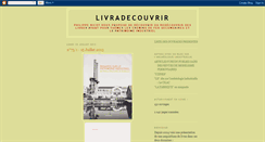 Desktop Screenshot of livradecouvrir.blogspot.com