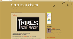 Desktop Screenshot of gratuitousviolins.blogspot.com