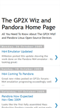 Mobile Screenshot of gp2xwizandpandora.blogspot.com