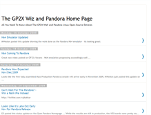 Tablet Screenshot of gp2xwizandpandora.blogspot.com