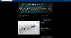 Desktop Screenshot of poemas-objeto.blogspot.com