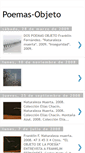 Mobile Screenshot of poemas-objeto.blogspot.com