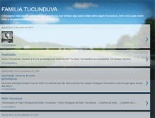 Tablet Screenshot of familiatucunduva.blogspot.com